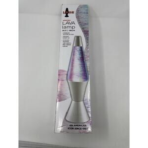 2022 Schylling Vortex LAVA Lamp Glitter Color Changing Pink Purple 14.5"